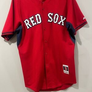 Red Sox Red Baseball Jersey